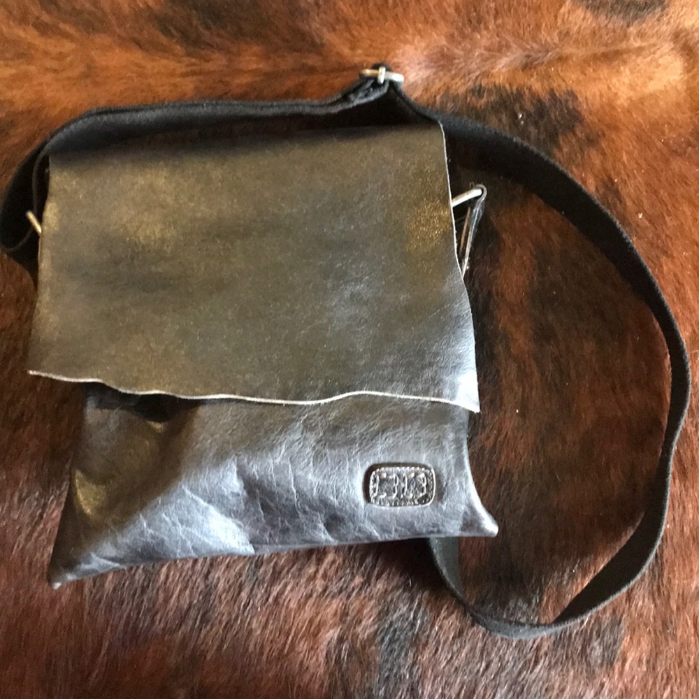 Bed Stu Dixon handbag in black rustic NWT